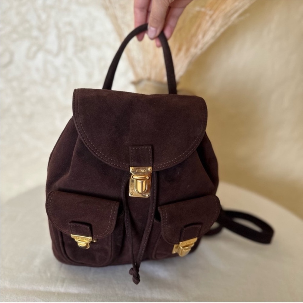 Vintage Fendi Mini Backpack